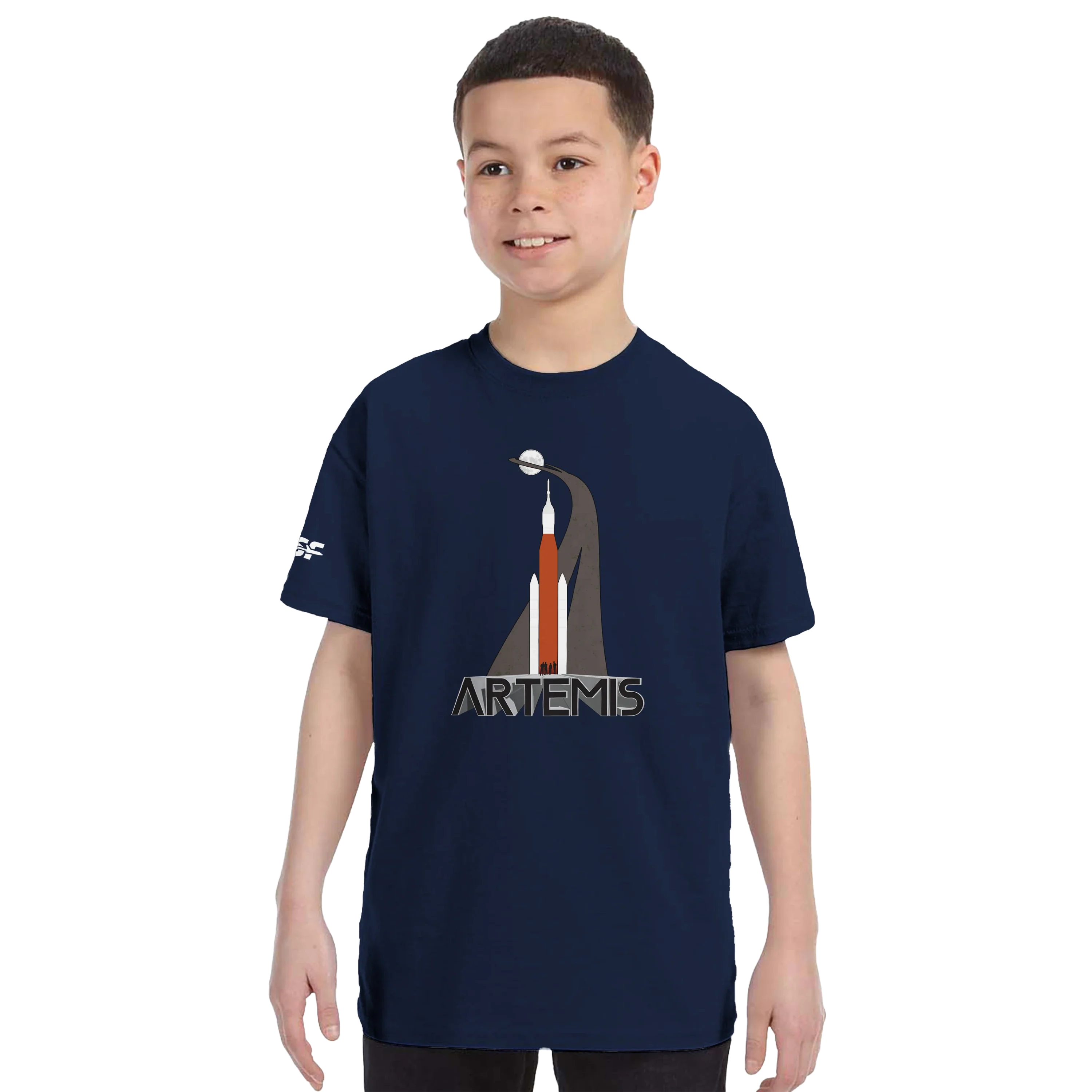 Artemis II Vintage - Kids Shirt - Image 11