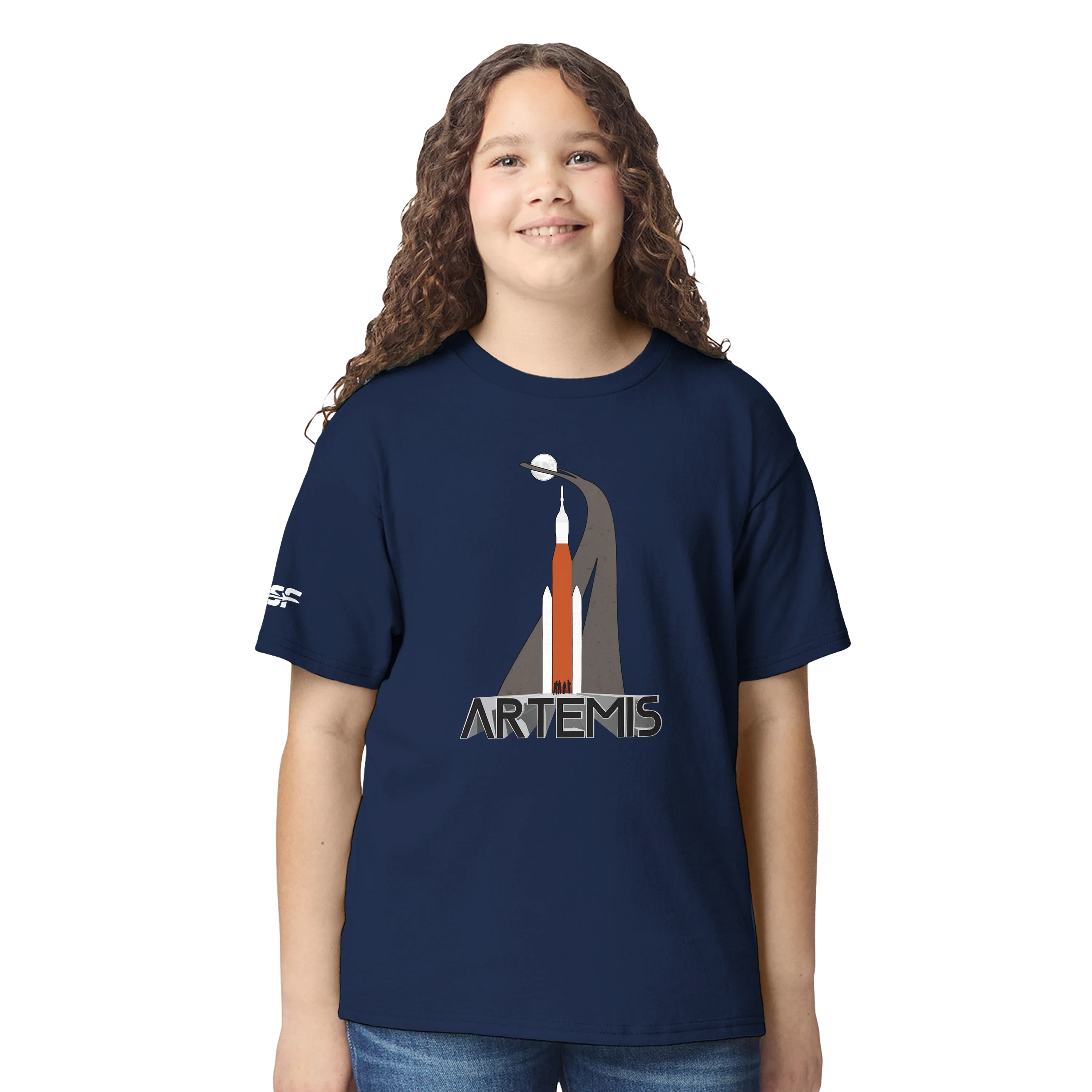 Artemis II Vintage - Kids Shirt - Image 4
