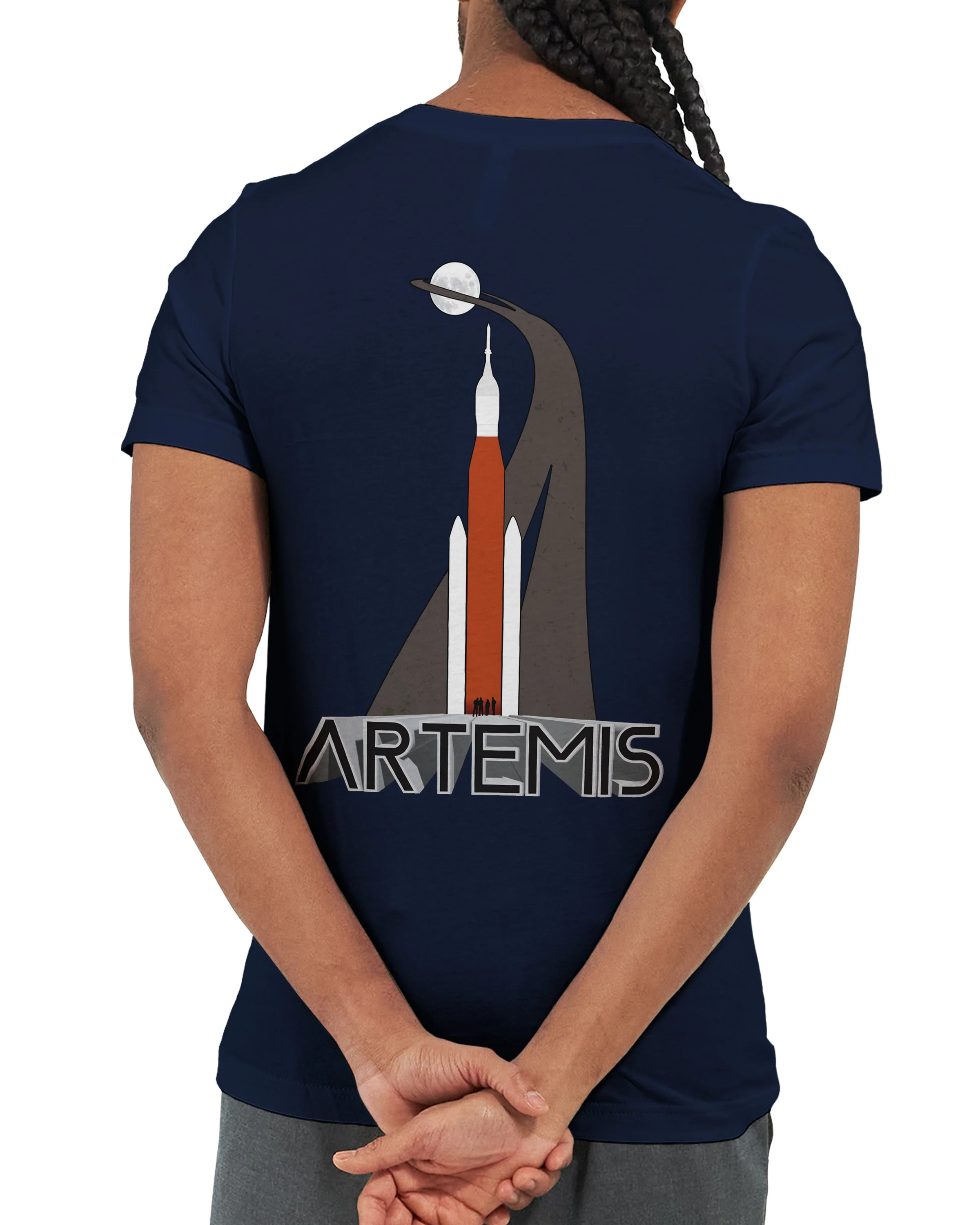 Artemis II Vintage - Unisex T-shirt - Image 16