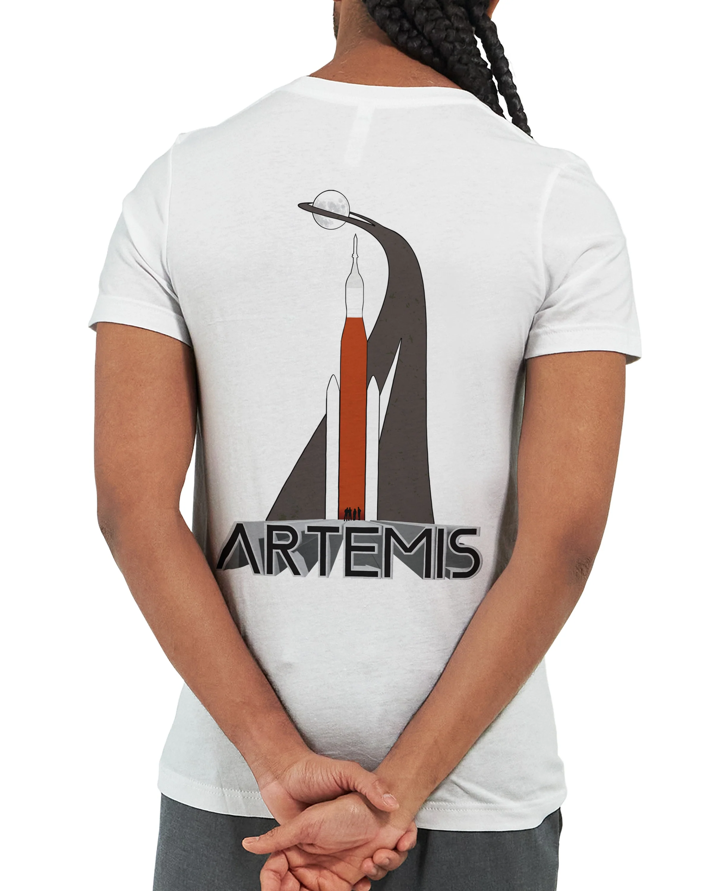 Artemis II Vintage - Unisex T-shirt - Image 22