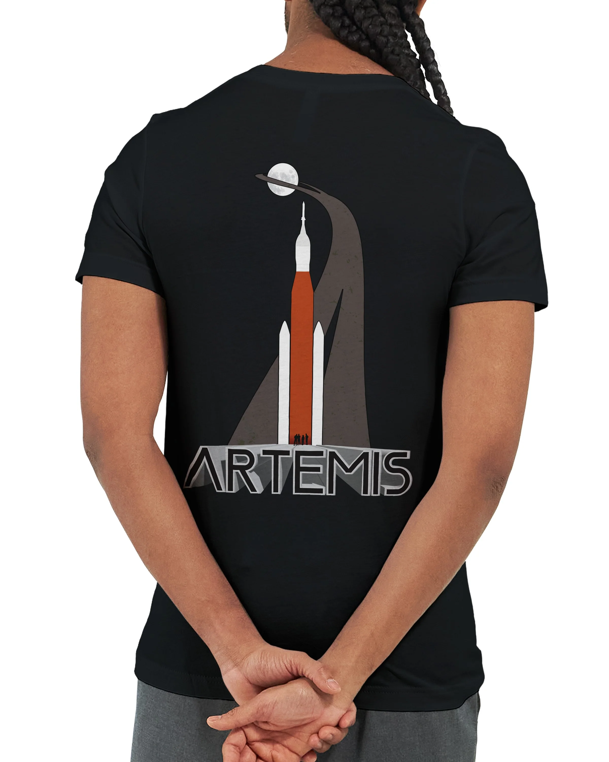 Artemis II Vintage - Unisex T-shirt - Image 5