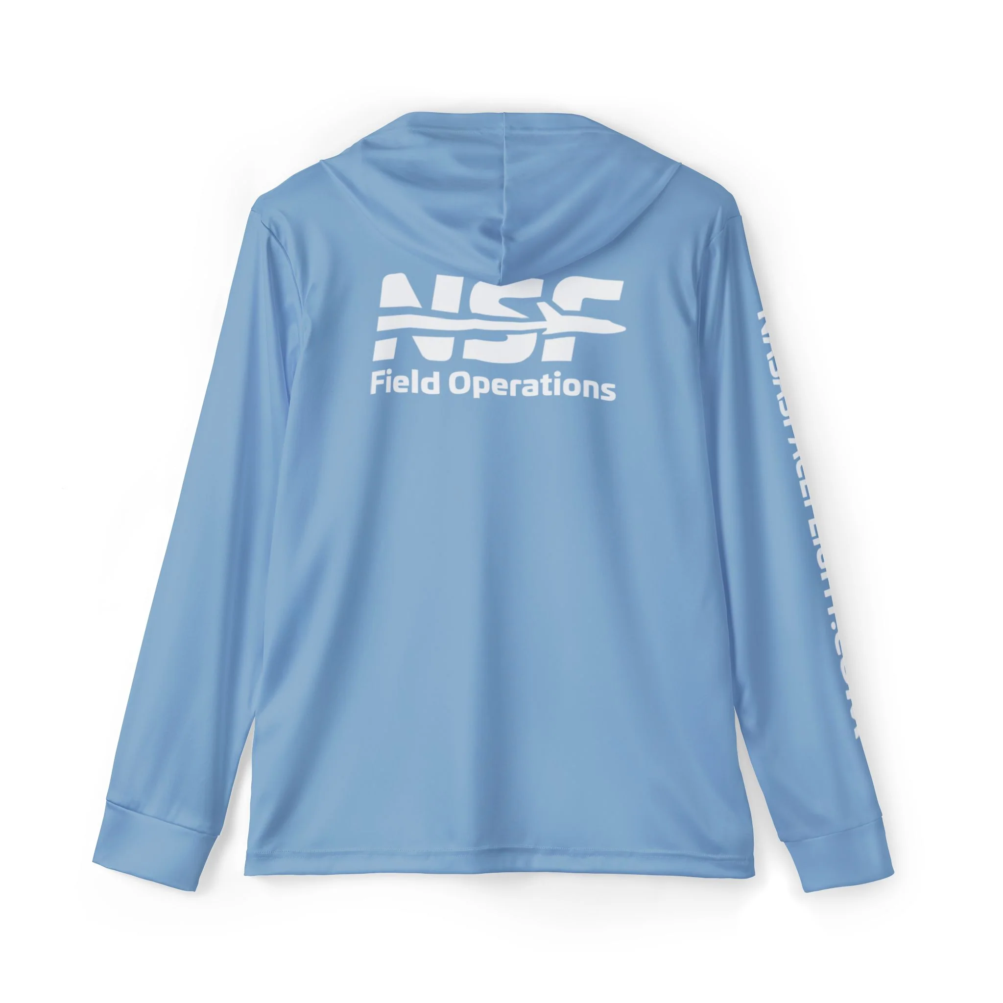 Blue and White Field Operations Sun Shirt - Image 3