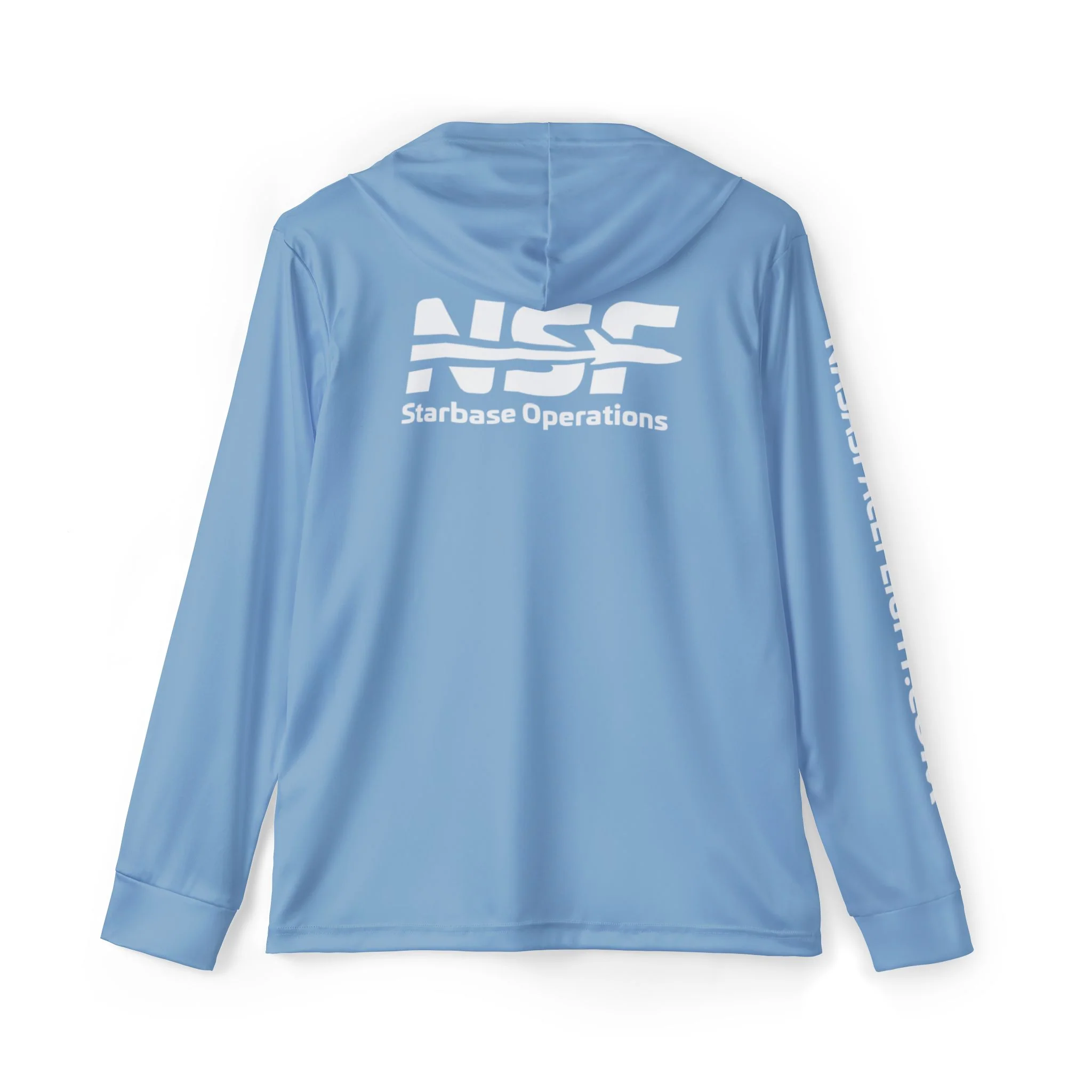 Blue and White Starbase Sun Shirt - Image 3