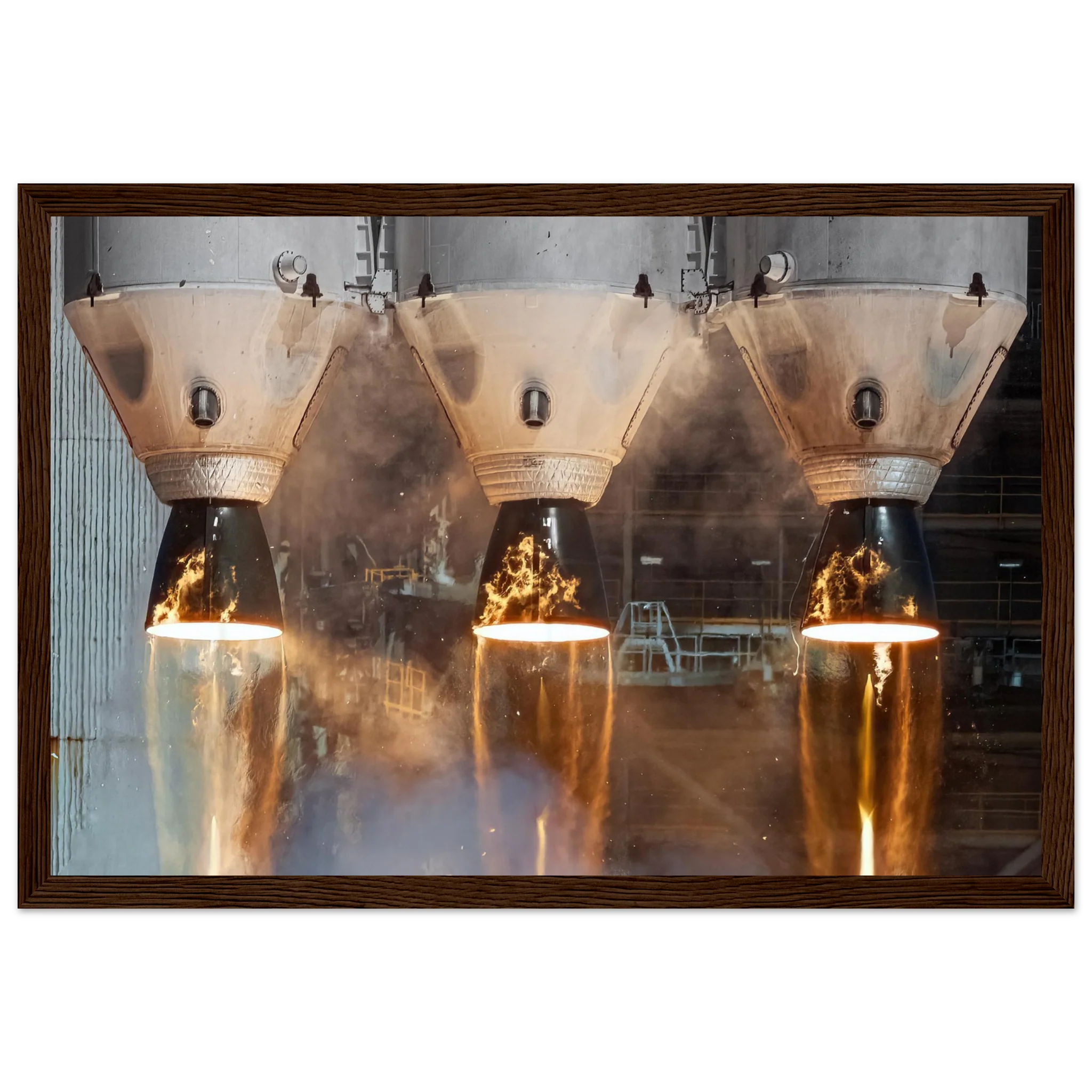 Delta IV Heavy - Burning Engines - Metal Print - Image 3