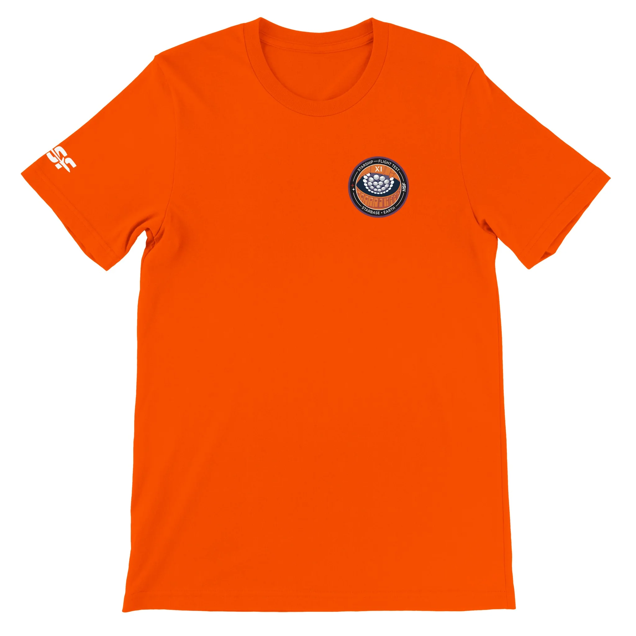 Starship Flight 11 Emblem - Unisex T-shirt - Image 9