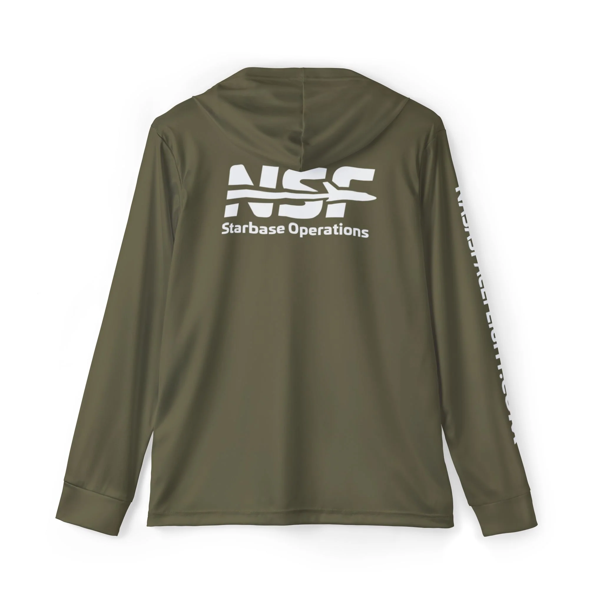 Green & White Starbase Sun Shirt - Image 3