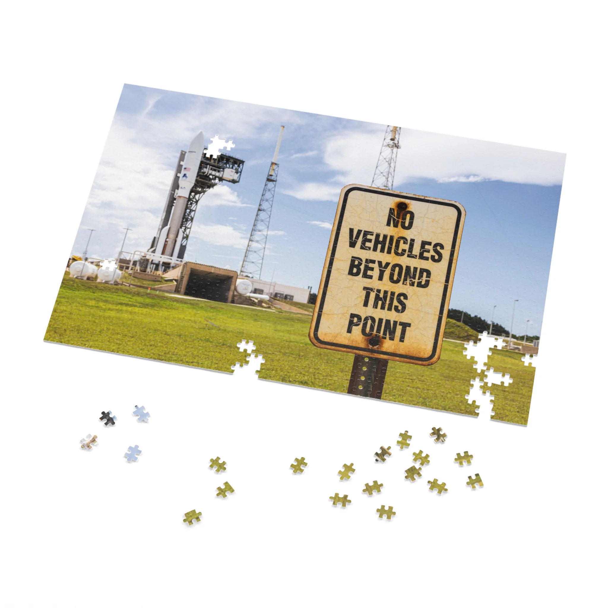 No Vehicles Beyond This Point - Puzzle - Image 3