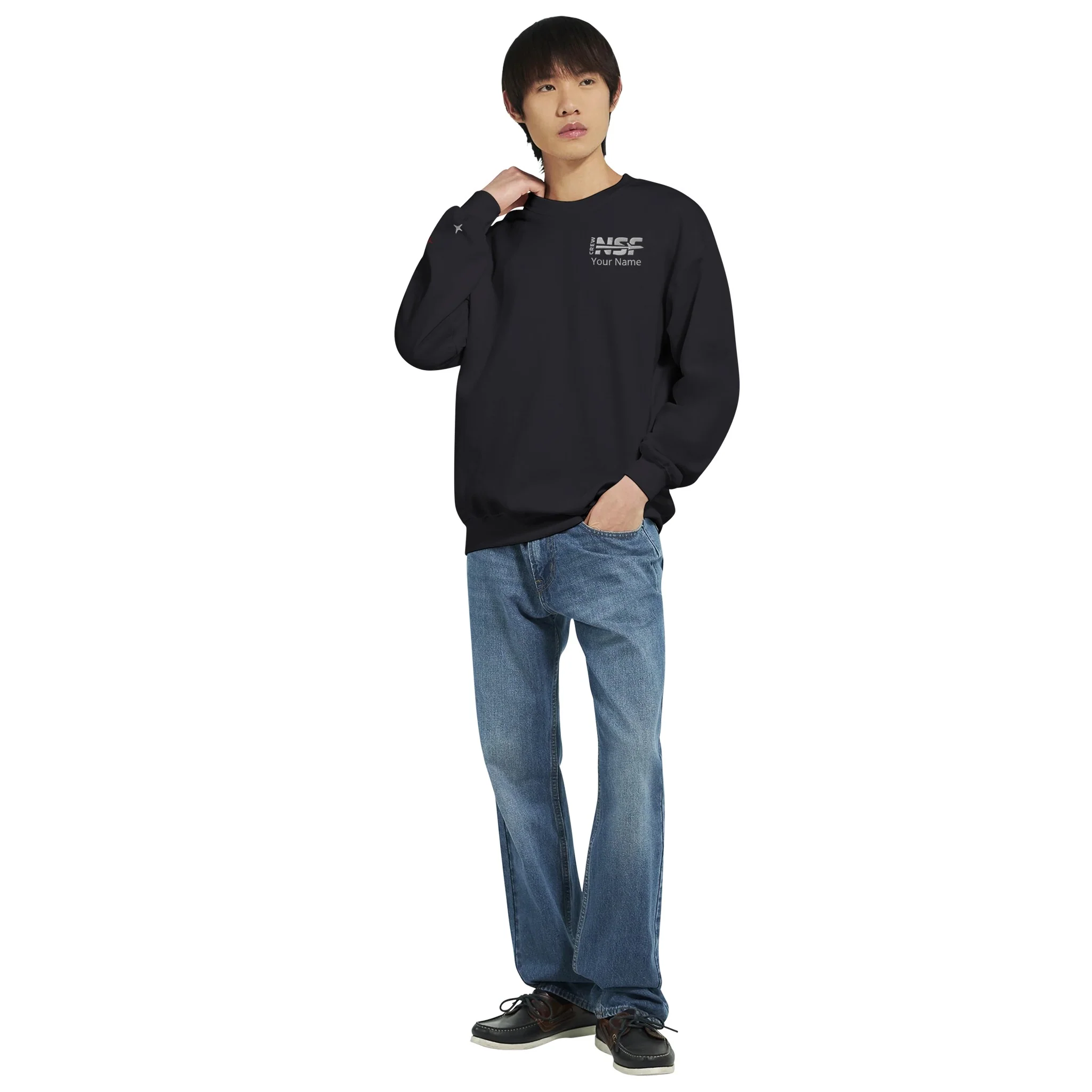 NSF Custom Team Embroidered Sweatshirt - Image 4