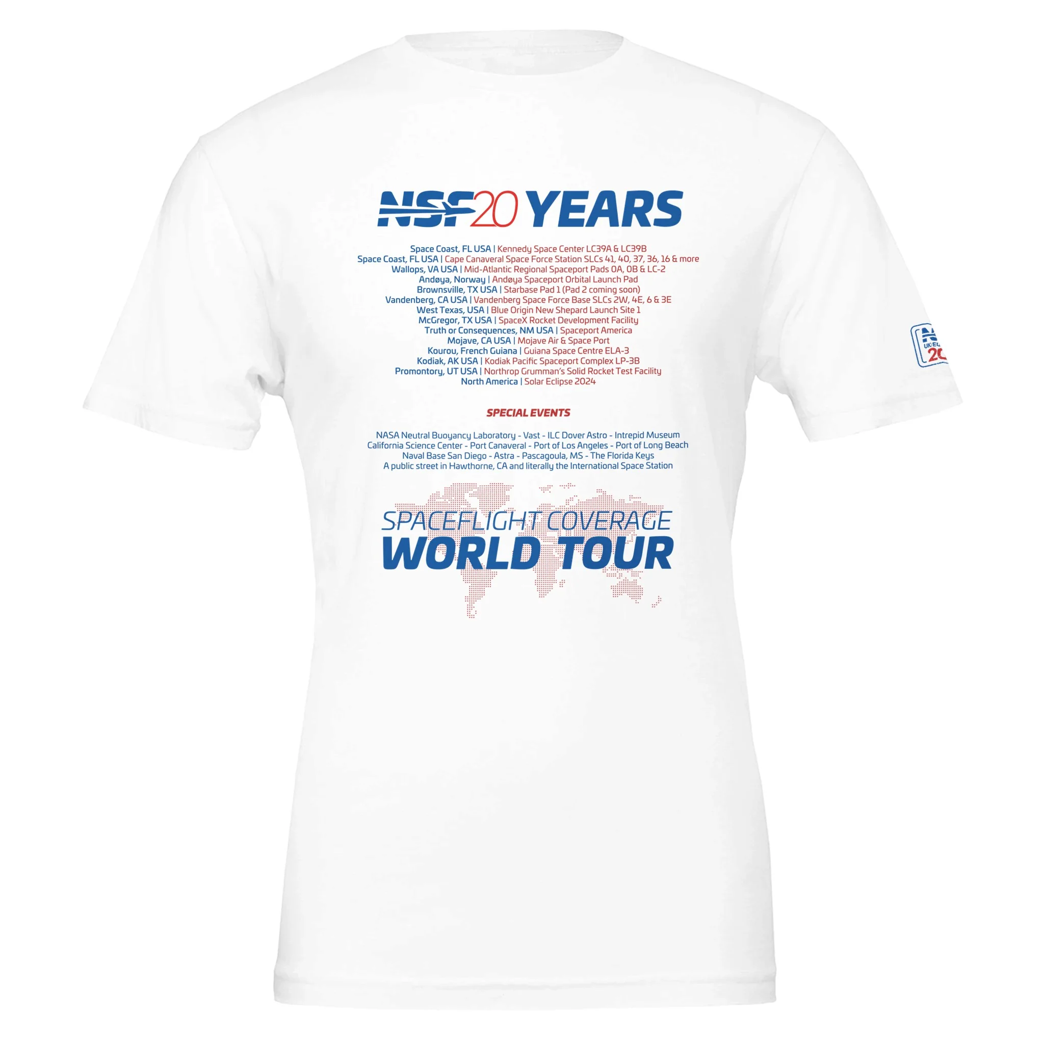 NSF UK/EU Meet Up Tour - Unisex T-Shirt - Image 8