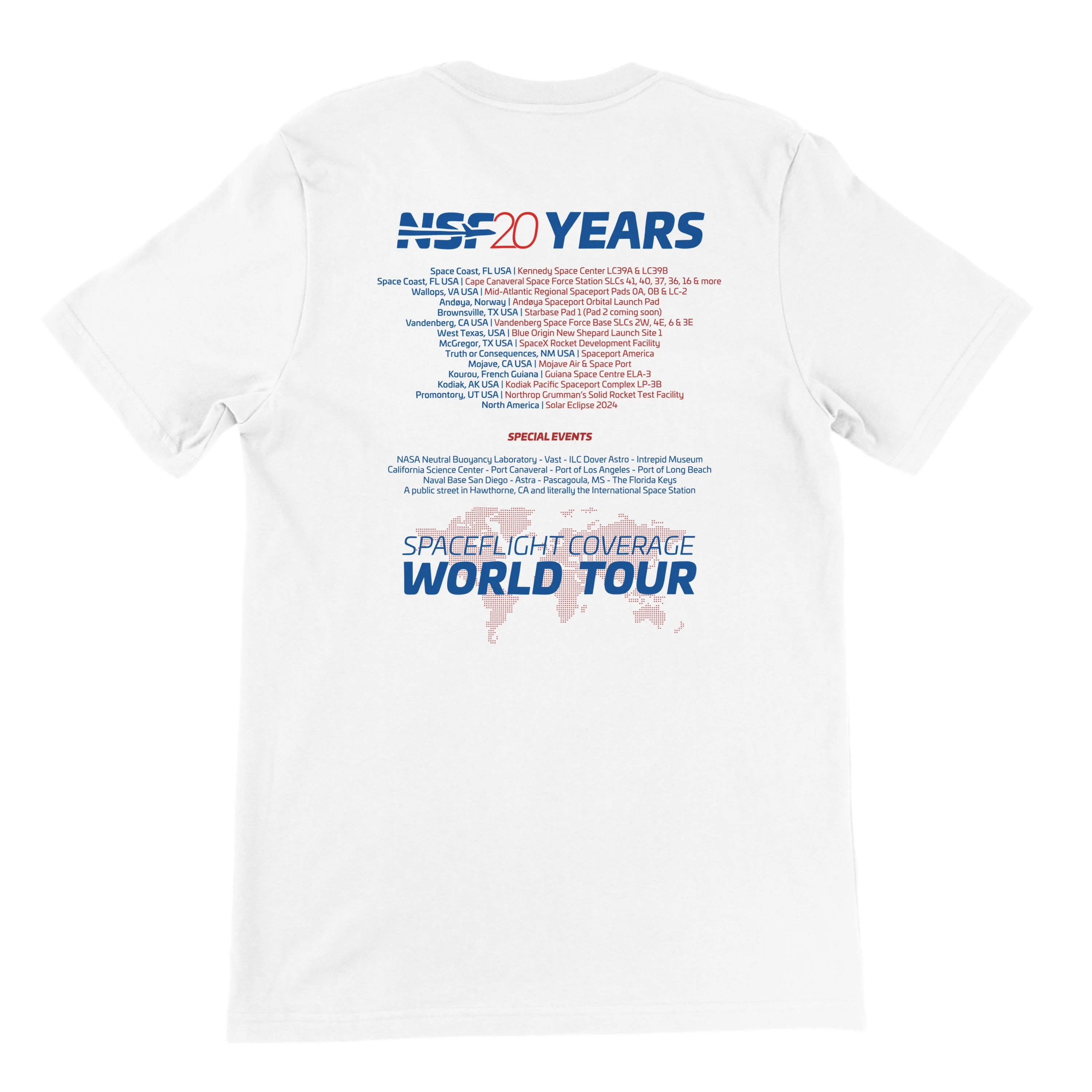 NSF Tour  - Unisex T-Shirt - Image 5