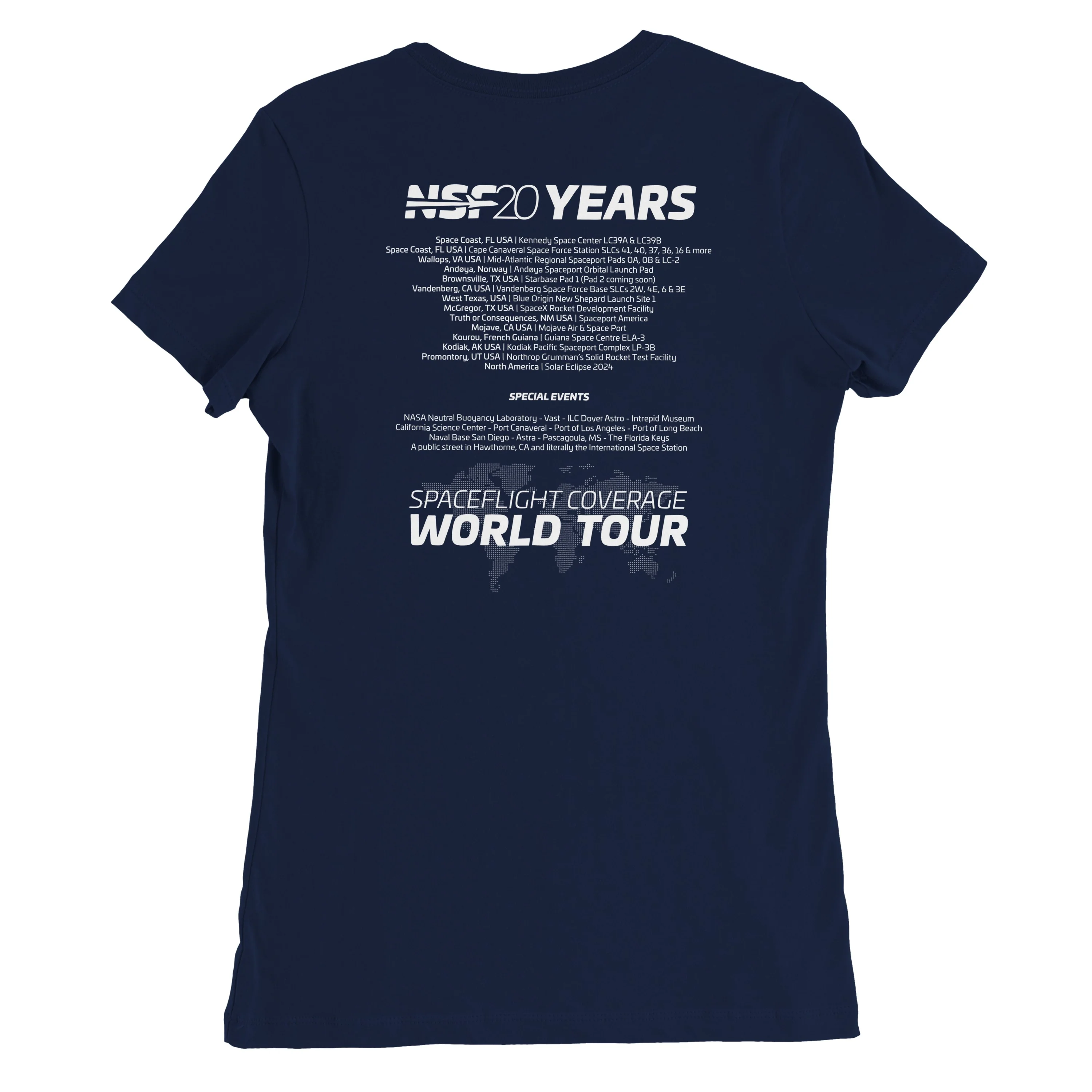 NSF Tour - Womans T-shirt - Image 8