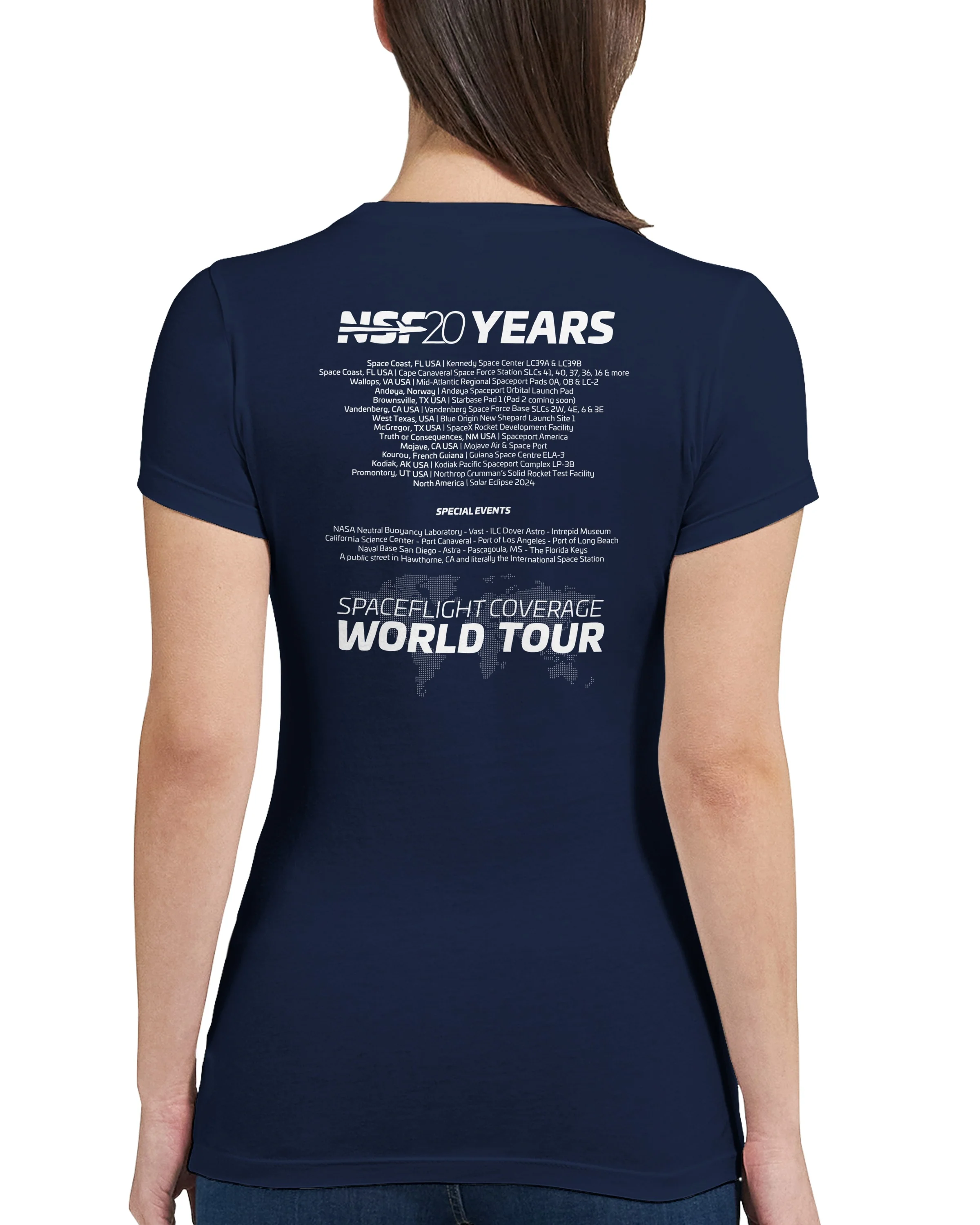 NSF Tour - Womans T-shirt - Image 9