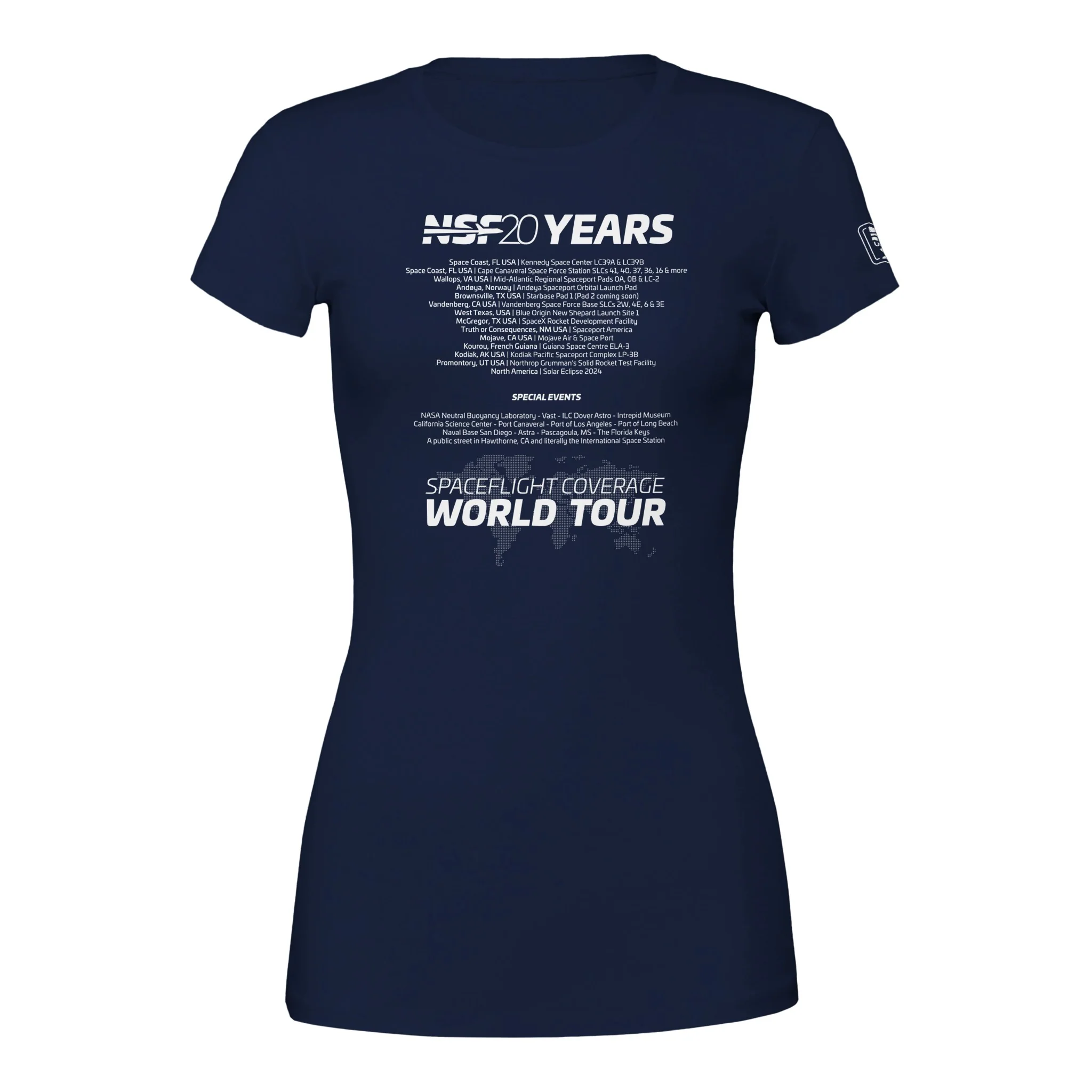 NSF UK/EU Meet Up Tour - Womans T-shirt - Image 4
