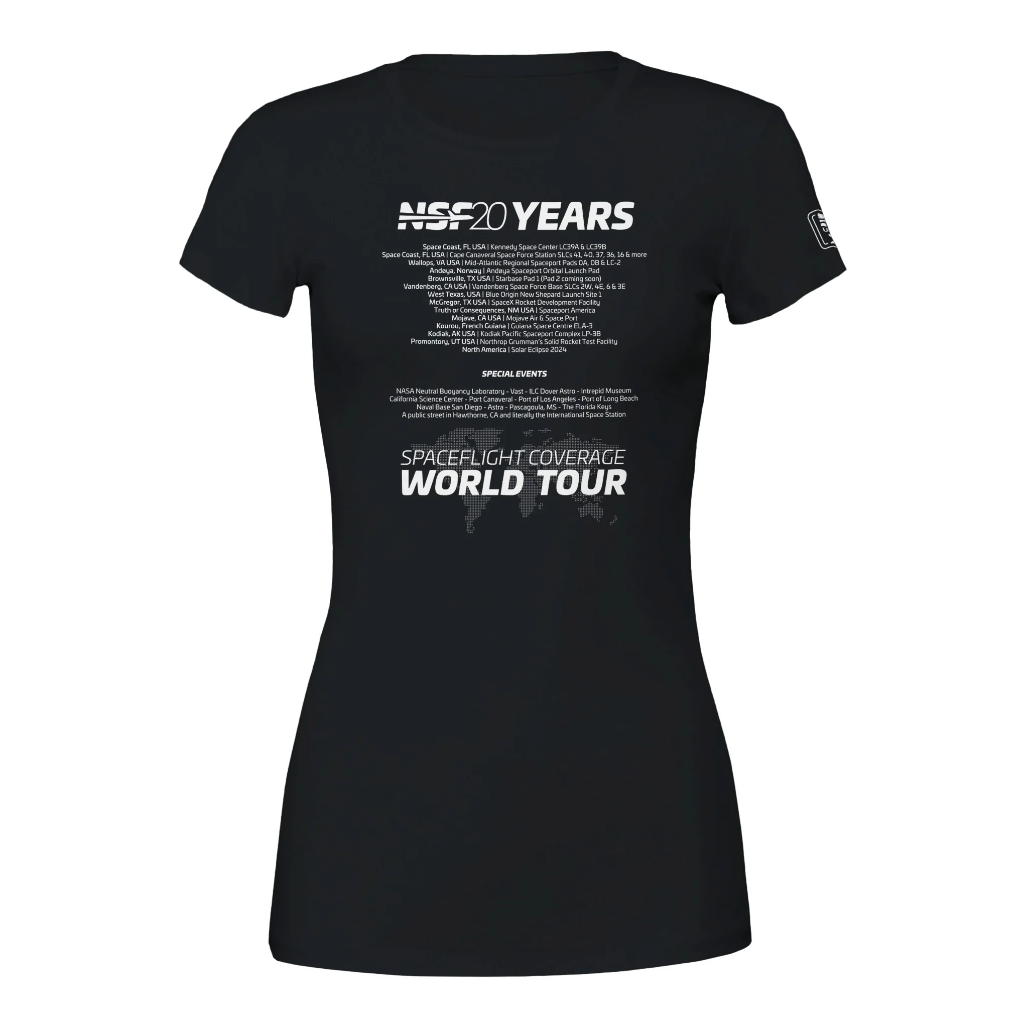 NSF UK/EU Meet Up Tour - Womans T-shirt - Image 5