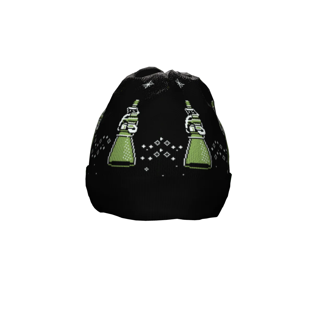 Raptor Knitted Holiday Beanie - Image 4