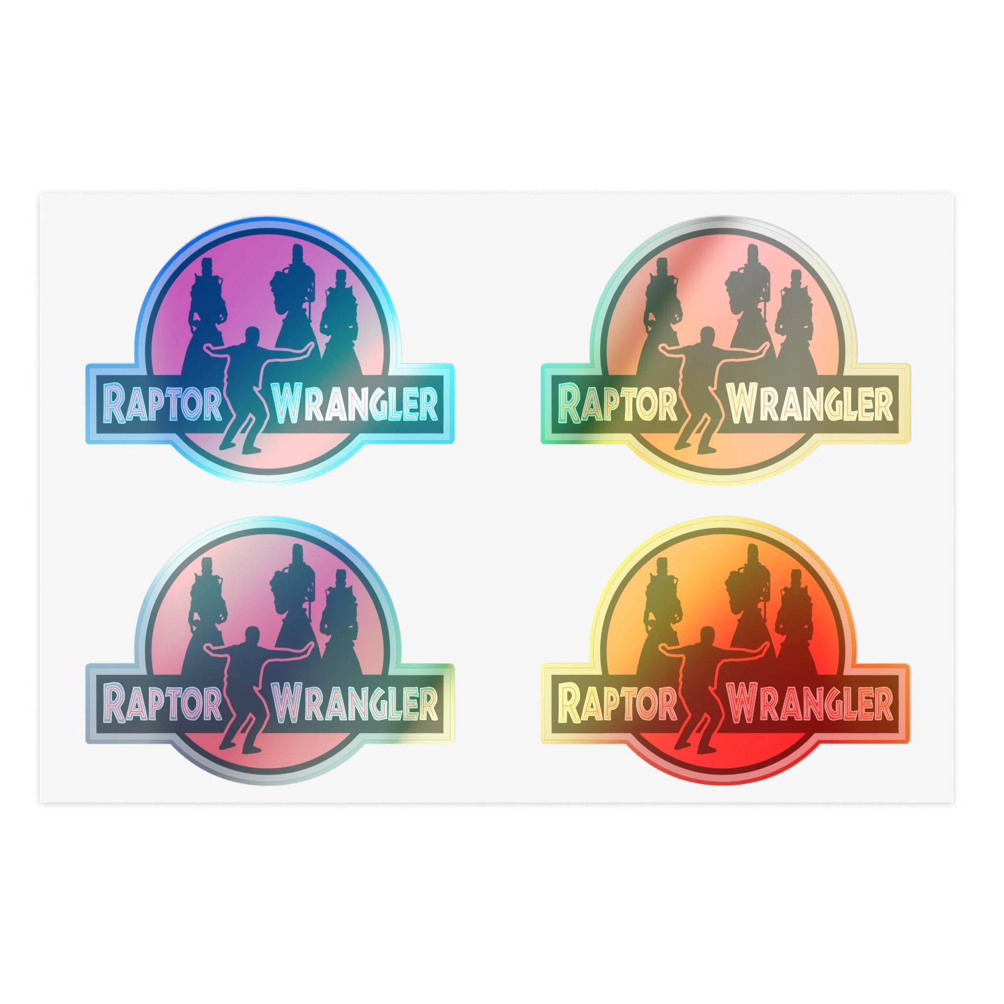 Raptor Wrangler Sticker Sheet - Image 3