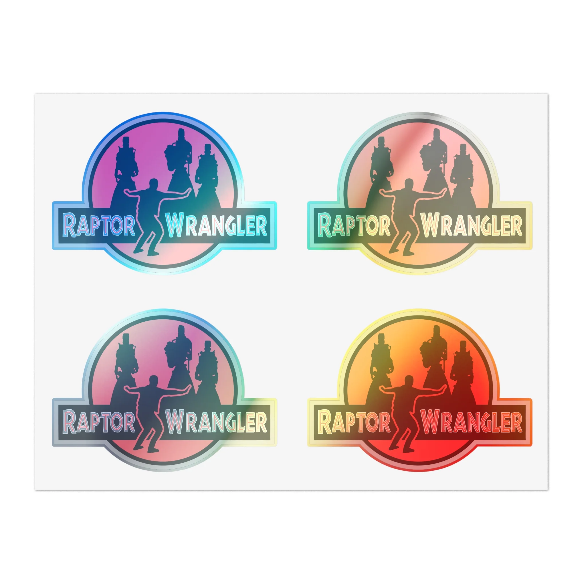 Raptor Wrangler Sticker Sheet - Image 4
