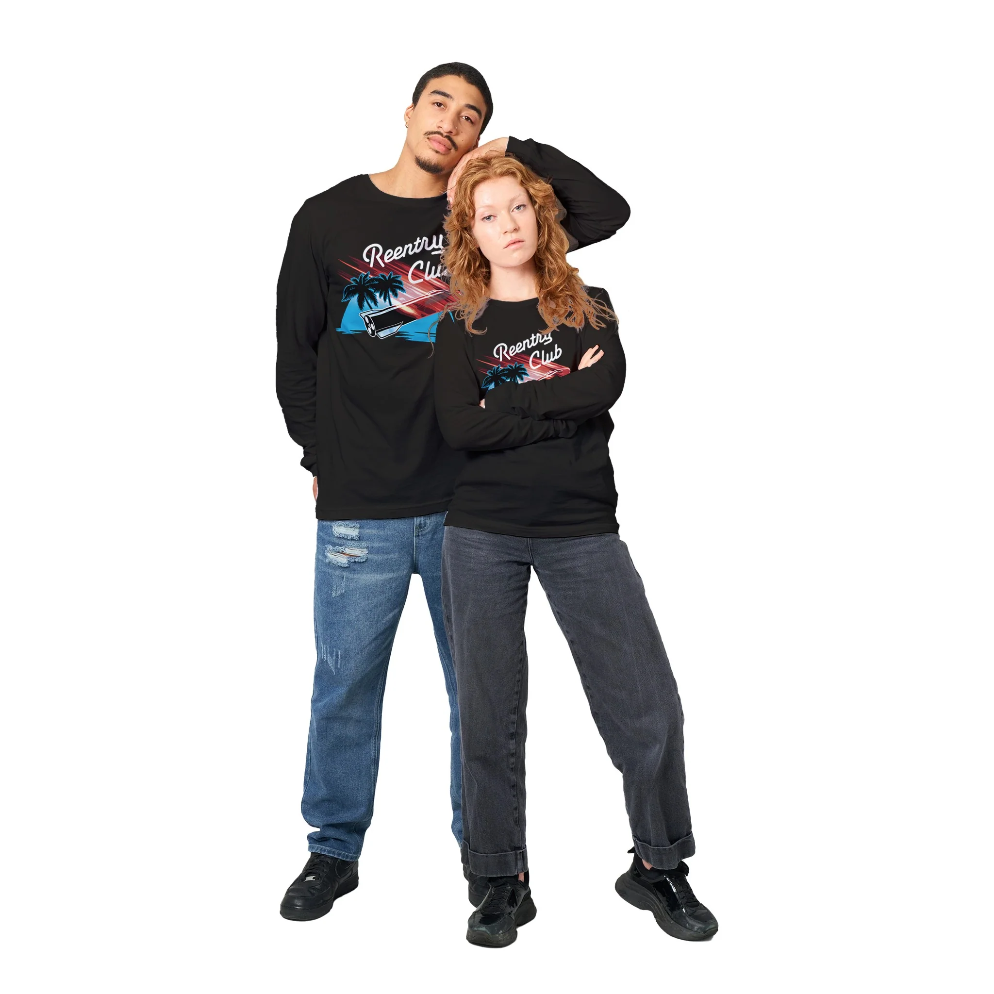 Reentry Club - Unisex Long Sleeve - Image 4