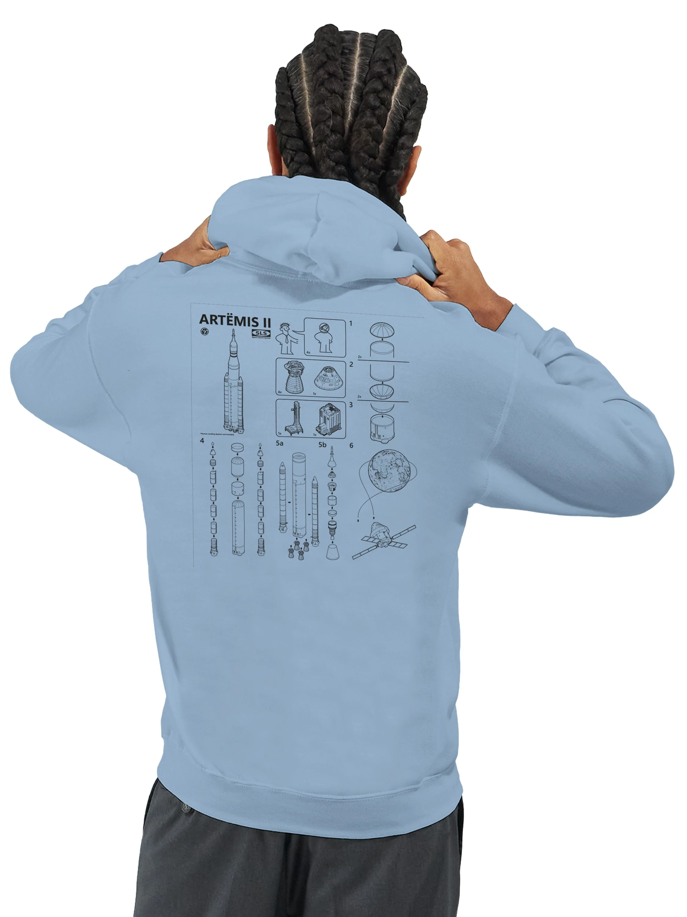 SLS Assembly Instructions  - Unisex Hoodie - Image 12