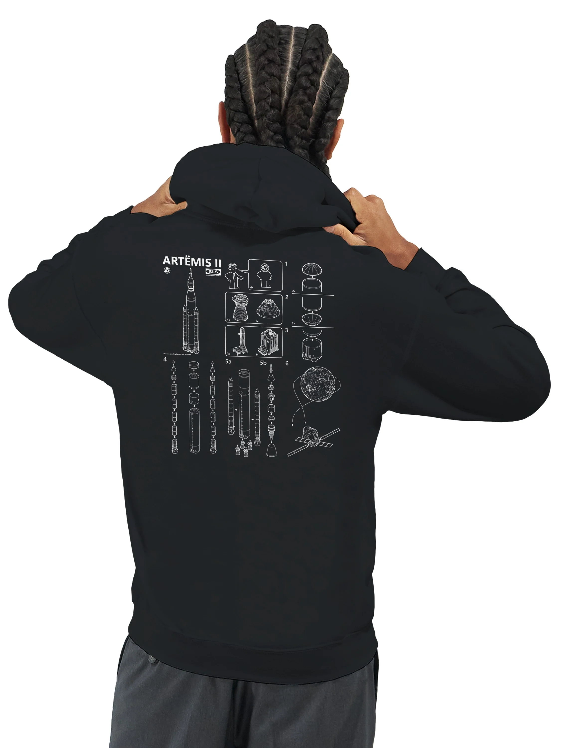SLS Assembly Instructions  - Unisex Hoodie - Image 16