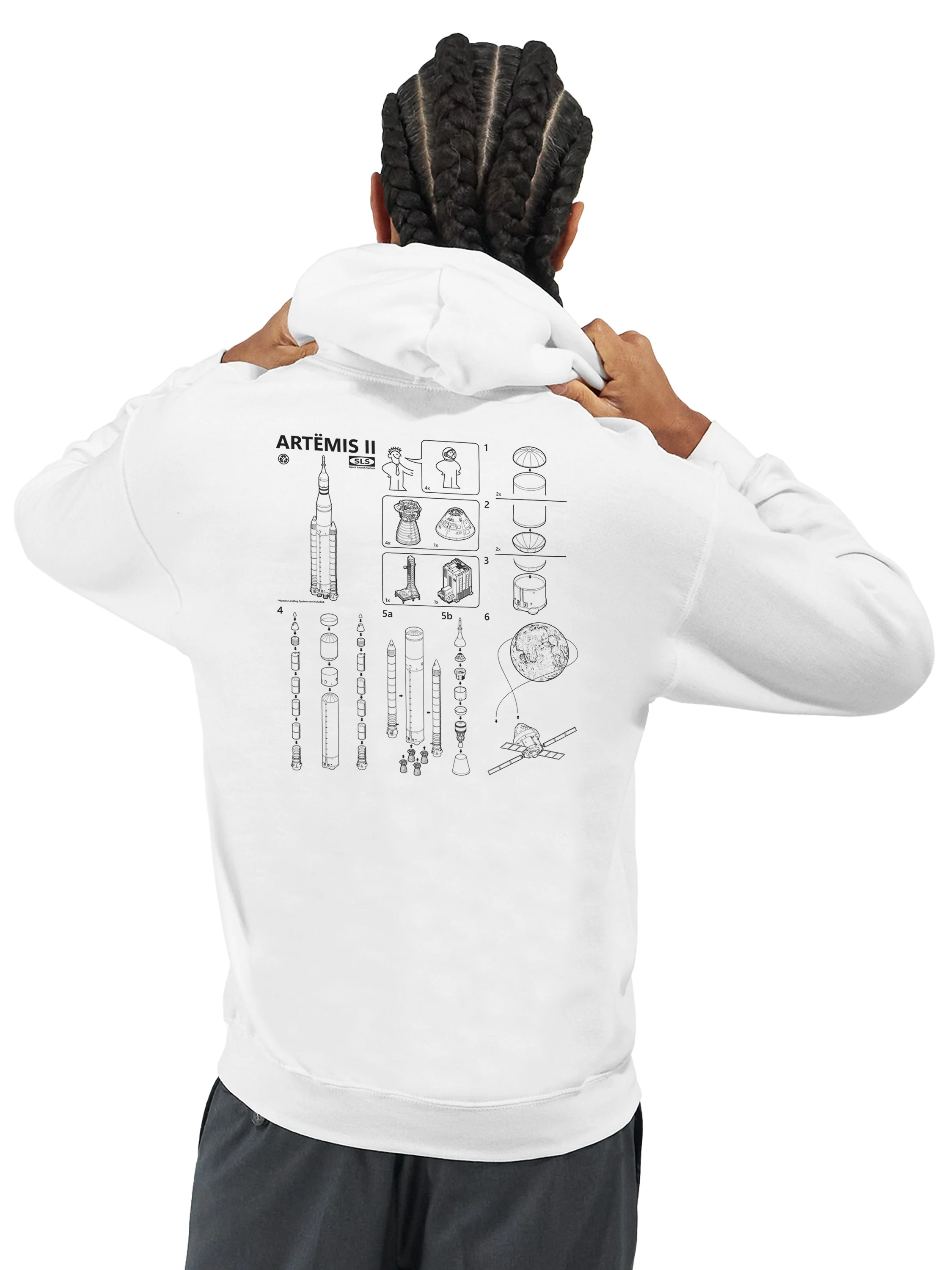 SLS Assembly Instructions  - Unisex Hoodie - Image 8