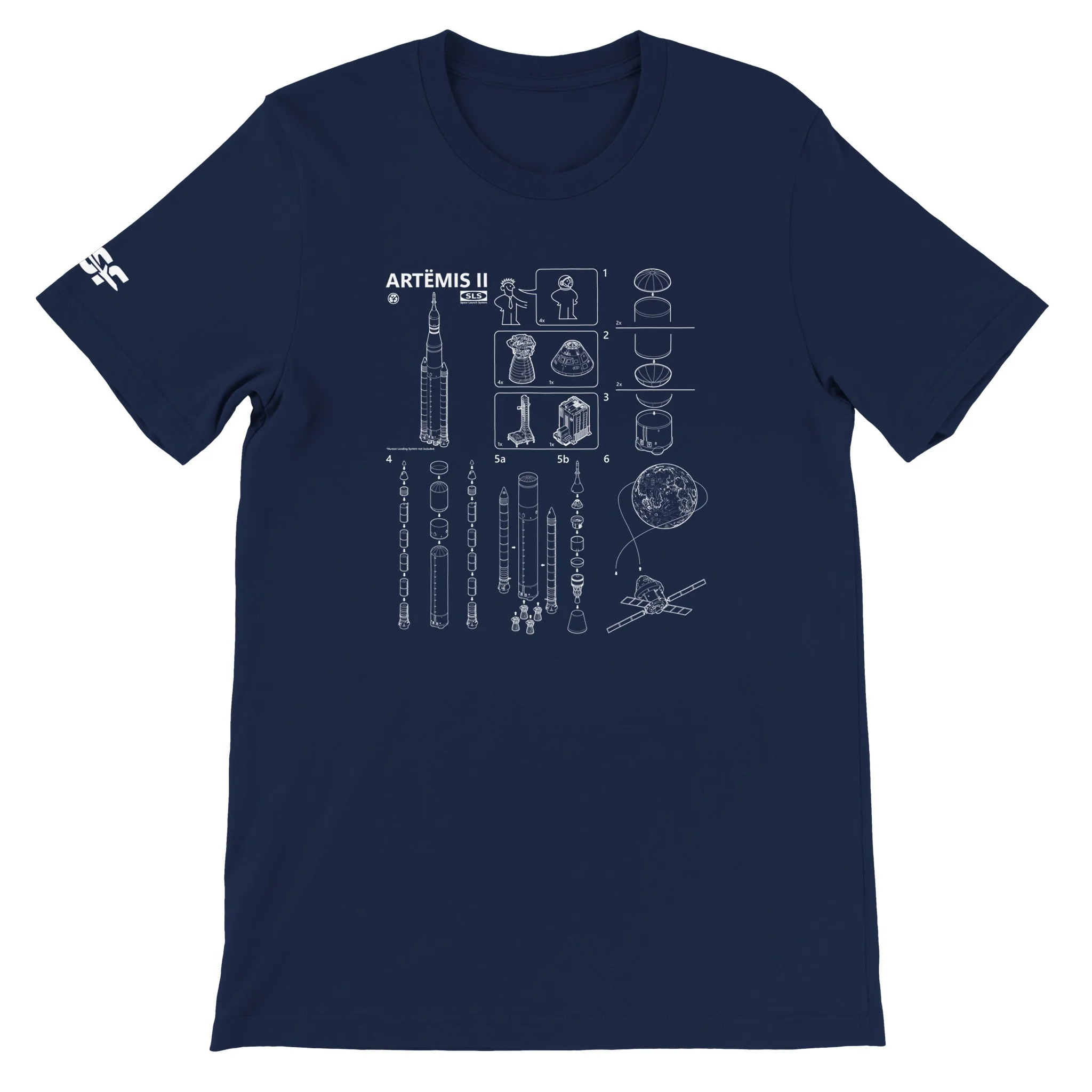SLS Assembly Instructions - Unisex T-shirt - Image 25