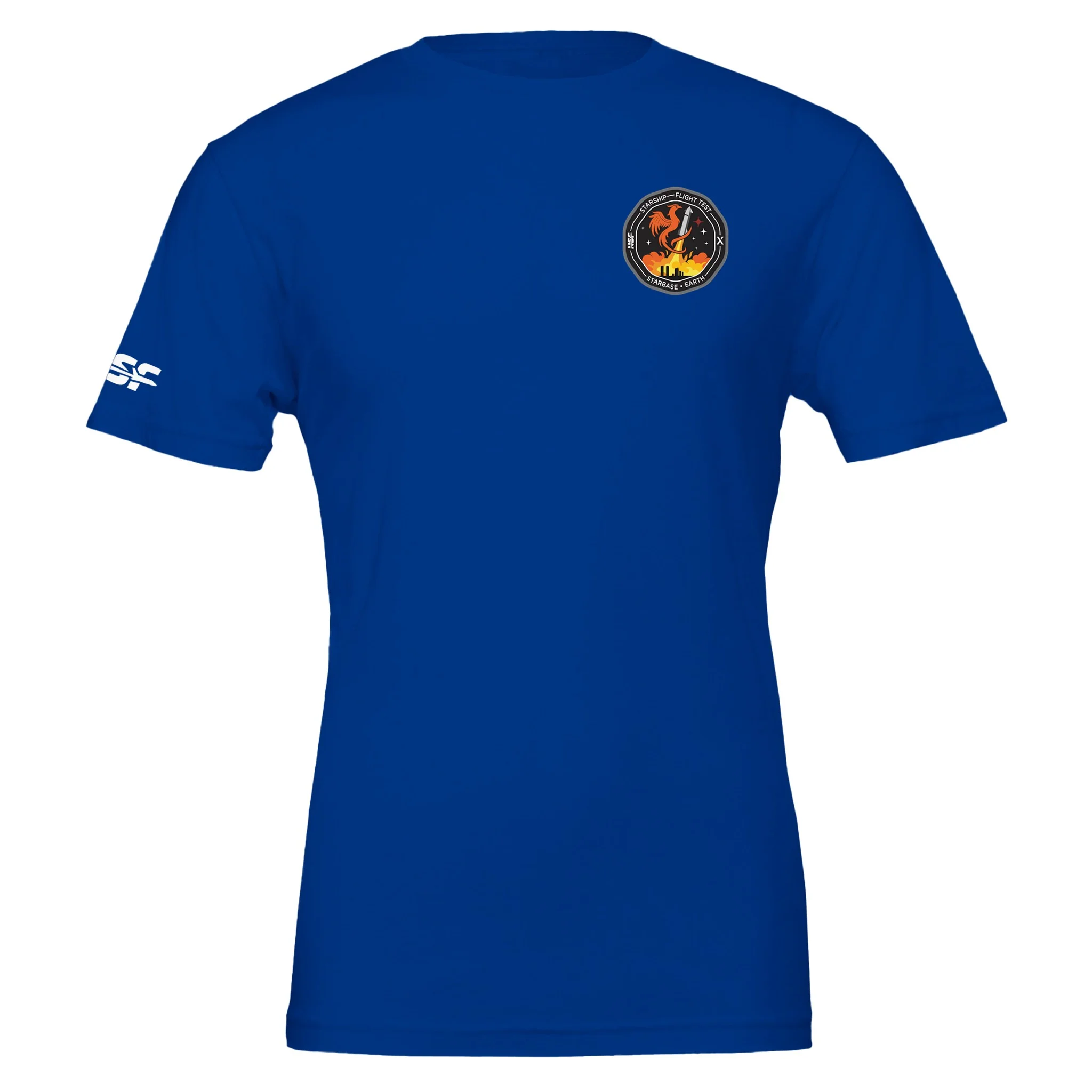 Starship Flight 10 Emblem - Unisex T-shirt - Image 4
