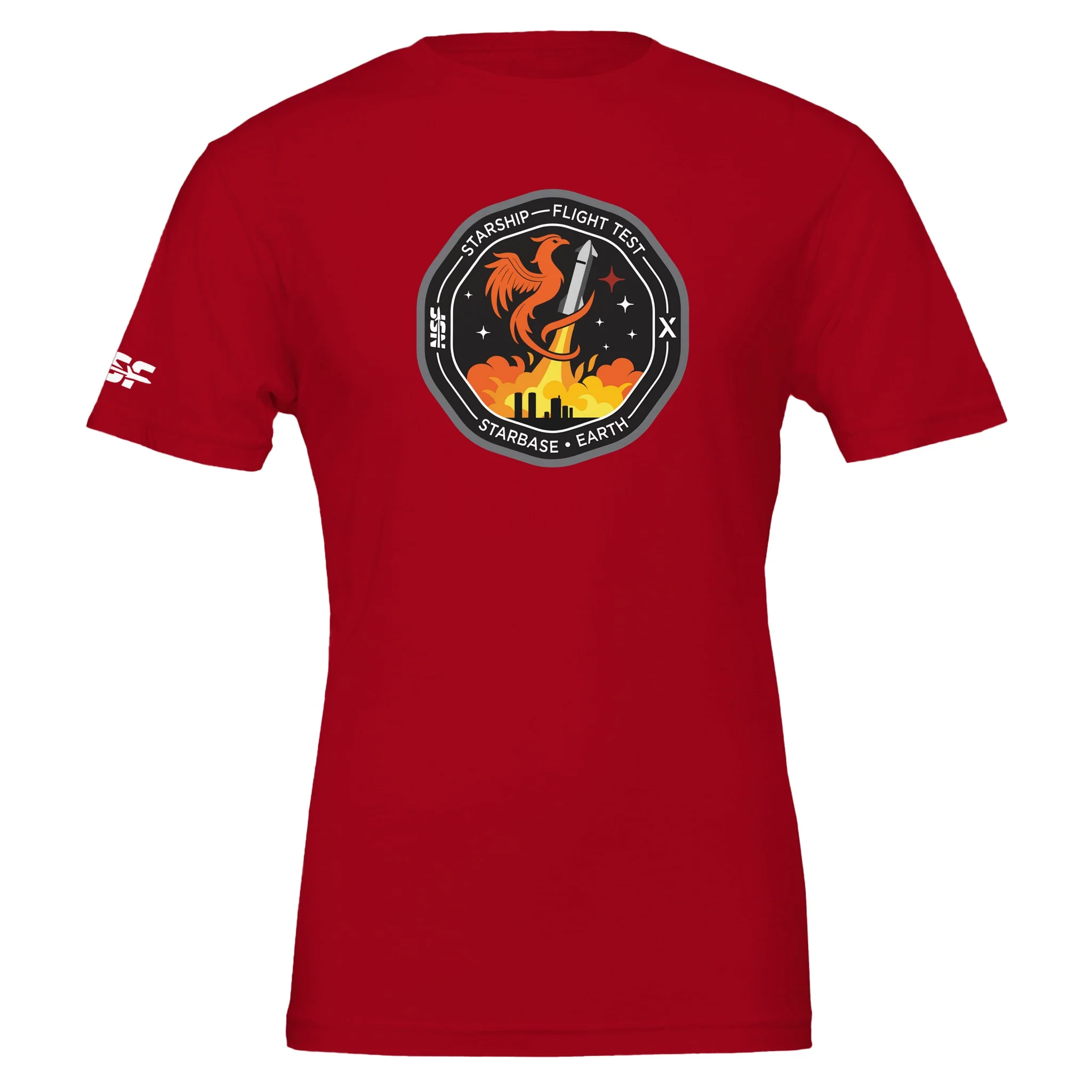 Starship Flight 10 - Unisex T-shirt - Image 3