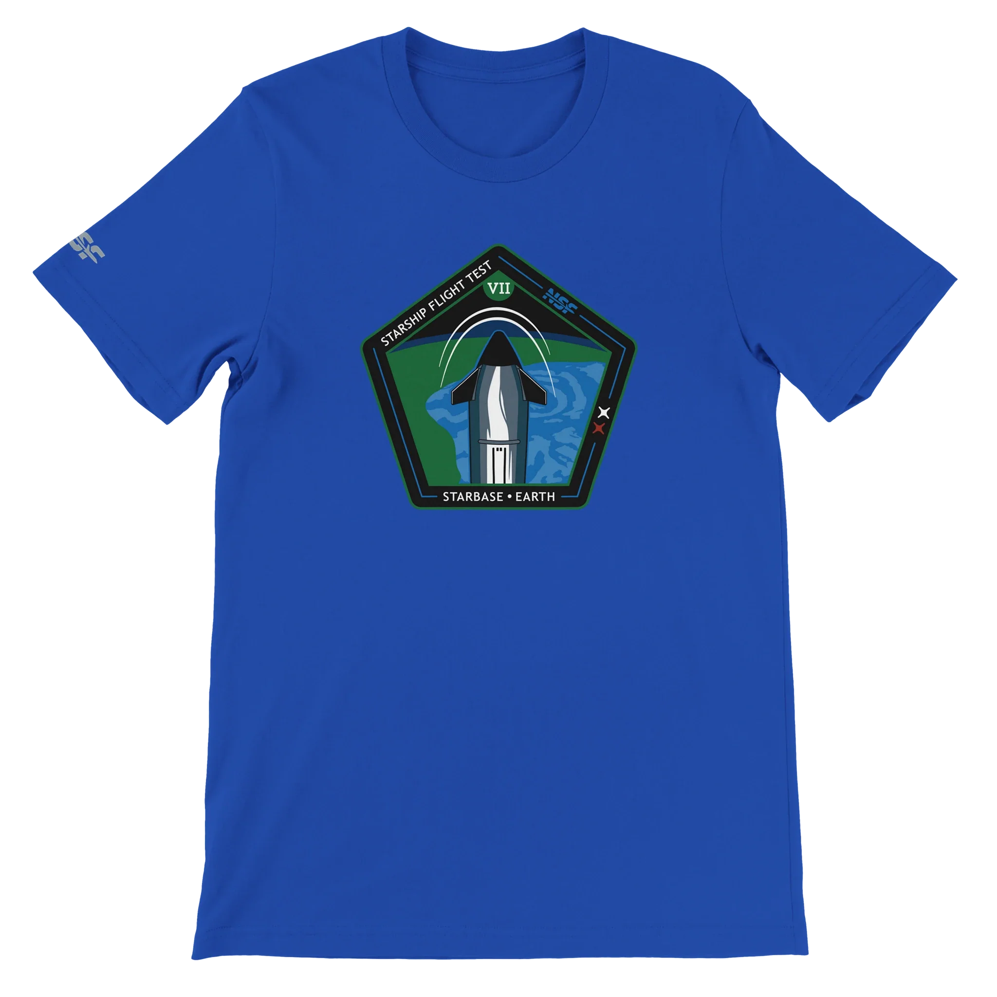Starship Flight Test 7 - Unisex T-shirt - Image 9