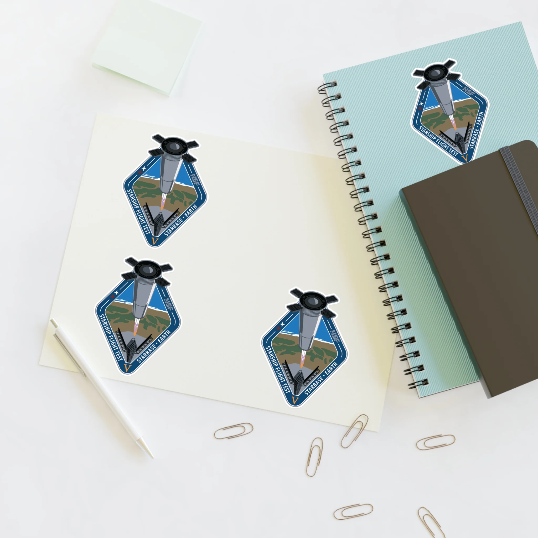 Starship Patch 5 Sticker Sheet - Image 10