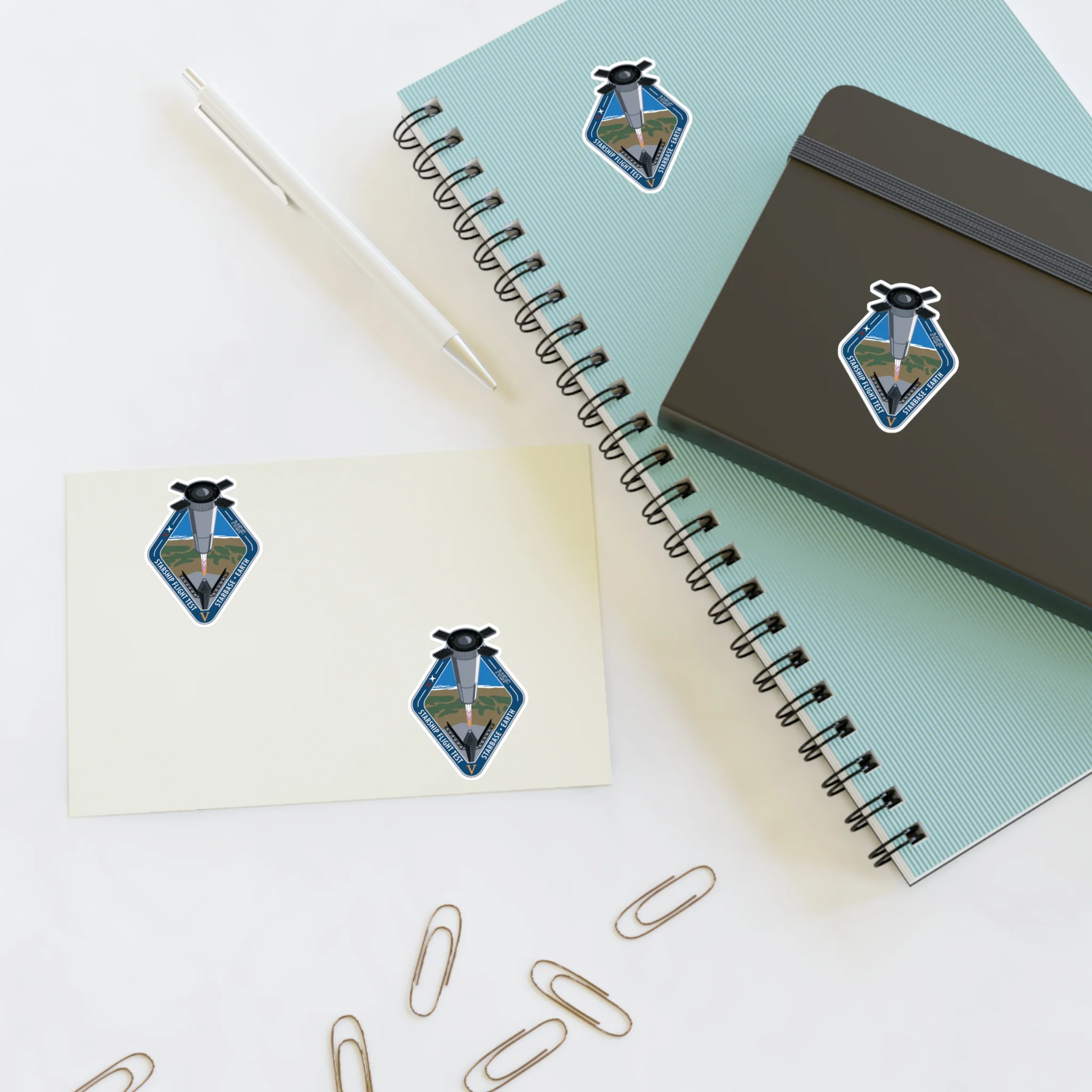 Starship Patch 5 Sticker Sheet - Image 7