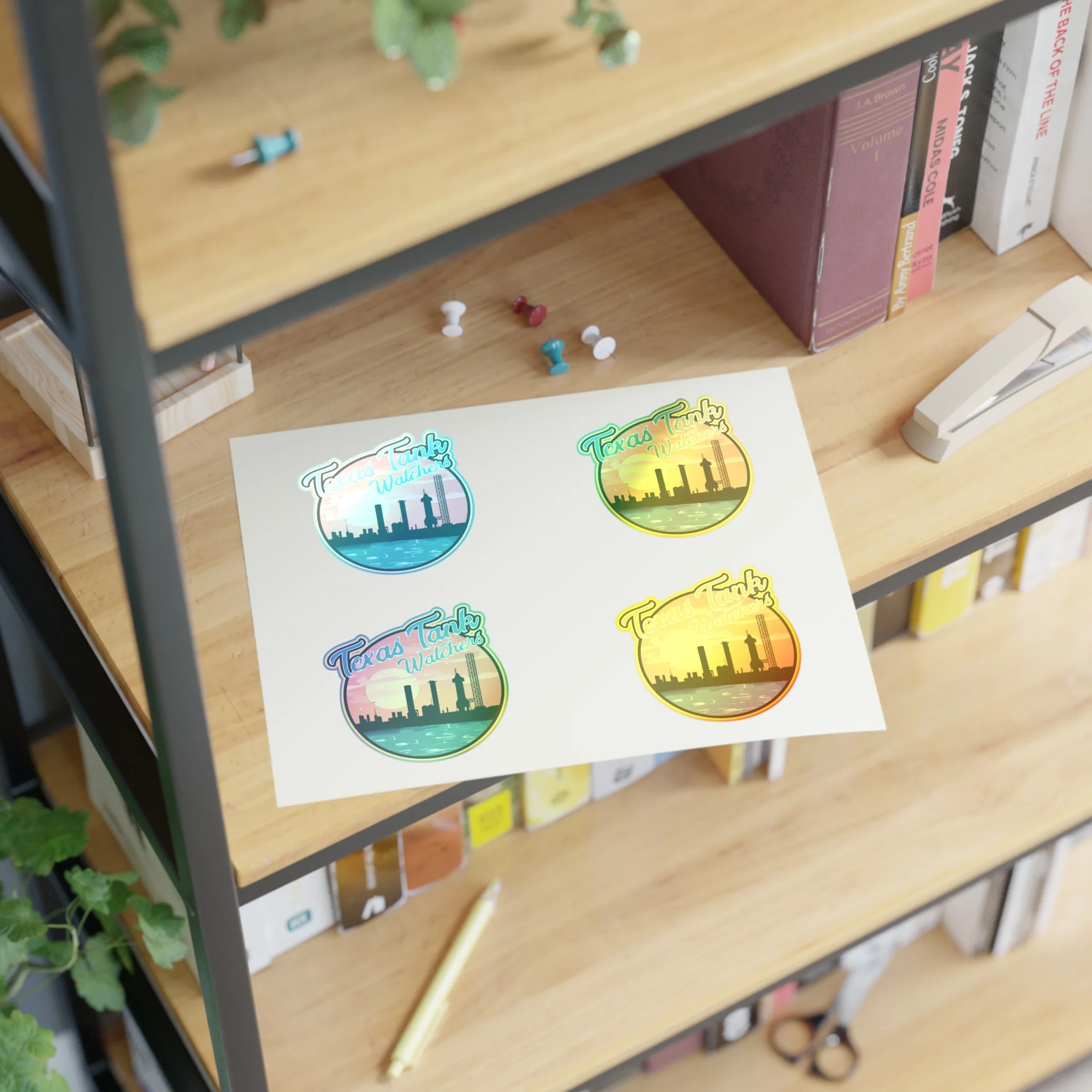 Texas Tank Watcher Sticker Sheet - Image 14