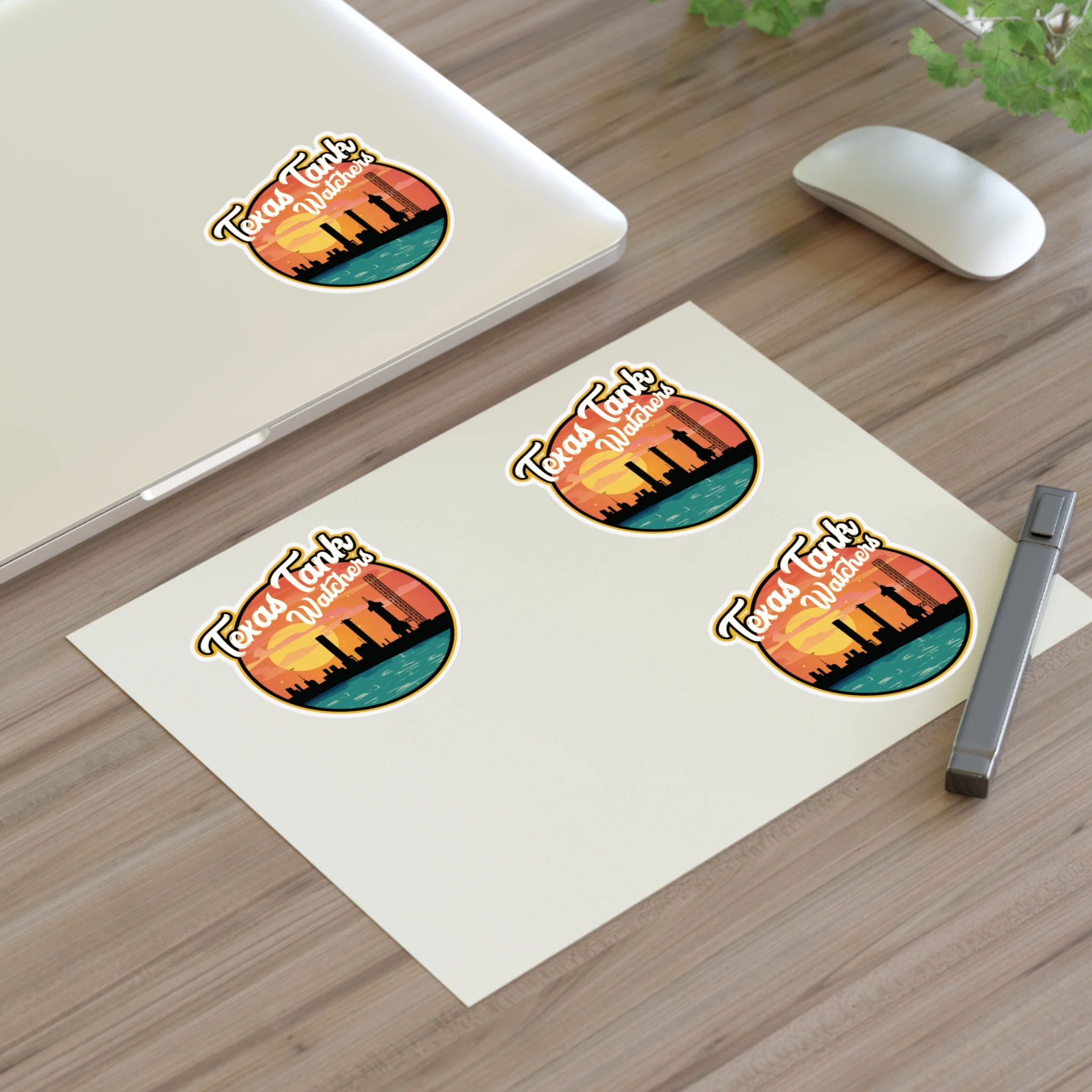 Texas Tank Watcher Sticker Sheet - Image 9