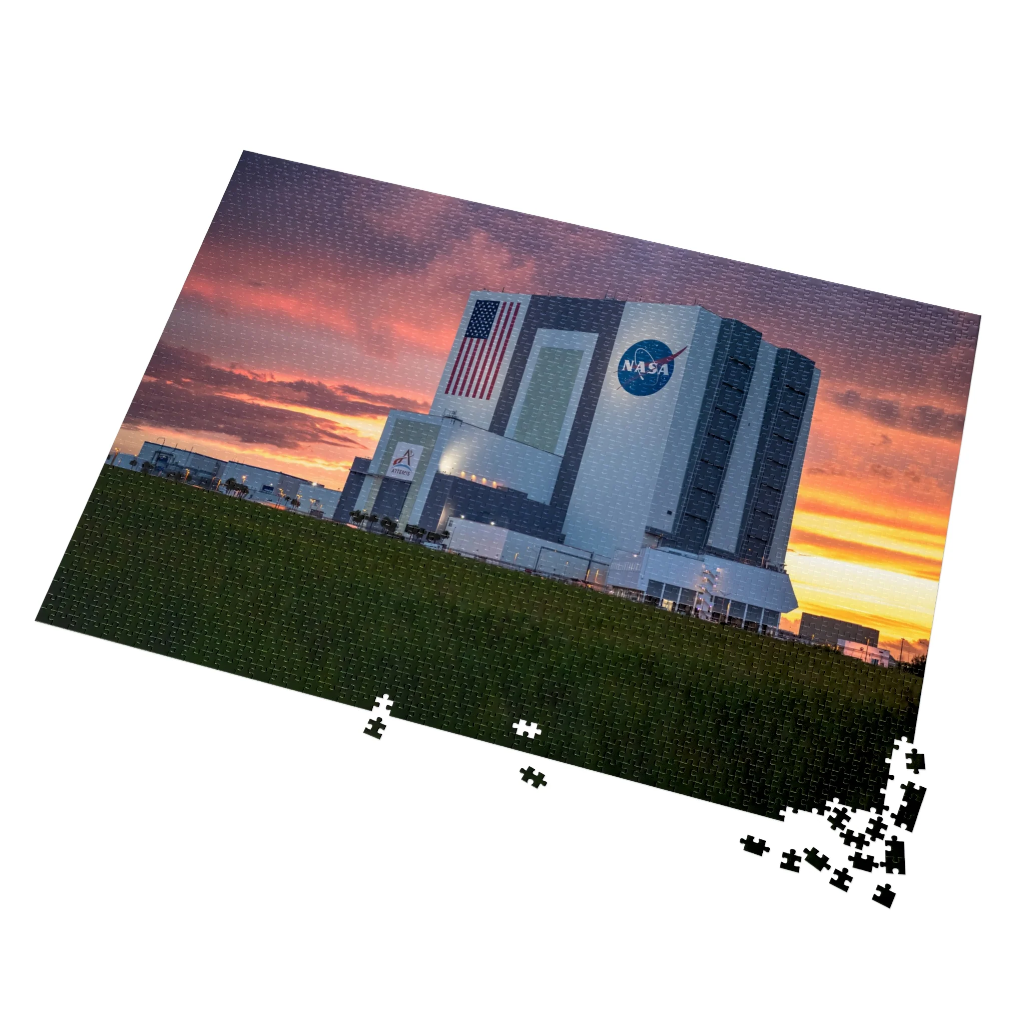 VAB at Sunset - Puzzle - Image 5